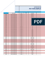 Listado de Circuitos ATR5 PST7078