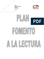Plan Fomento A La Lectura PDF