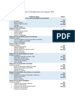 Checklist Dangers SST