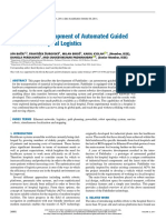 Pathfinder-Development of Automated Guided Vehicle For Hospital Logistics