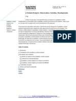 Qualitative Content Analysis: Demarcation, Varieties, Developments