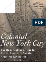 Colonial New York City Under British Rule