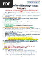 Lecture 5 - Multi-Layer Feedforward Neural Networks Using Matlab Part 1