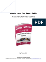 Custom Lapel Pins Buyers Guide