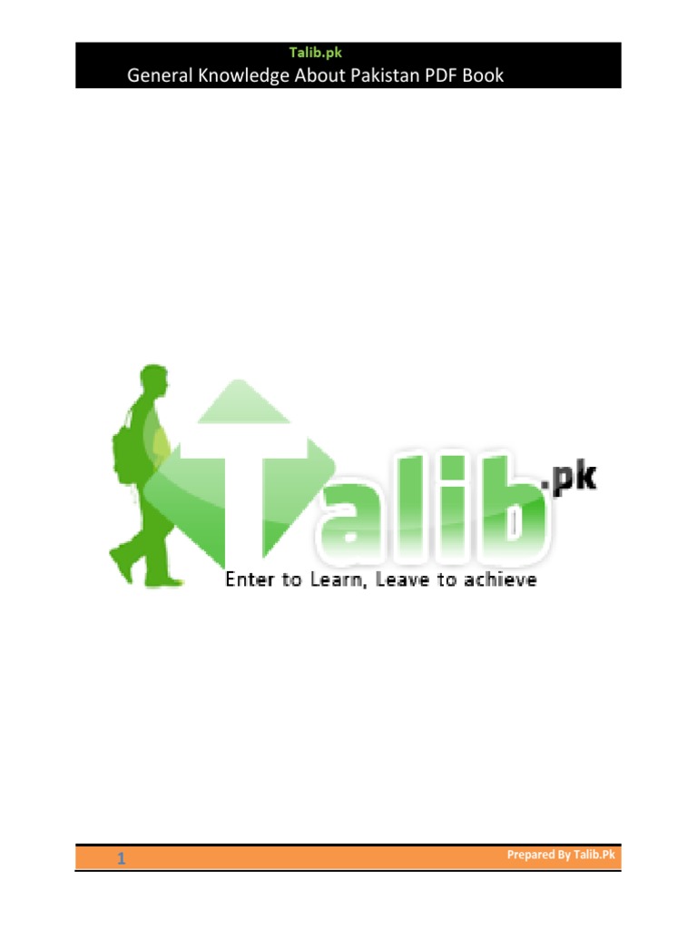 General Knowledge About Pakistan Pdf Free Download Book 01 Pdf