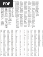 UR5U9000 UR5U9020L Remote Control Guide | PDF | Consumer