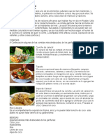 Gastronomia Garifuna