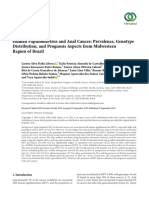 Human Papillomavirus and Anal Cancer Prevalence, Genotype Distribution, and Prognosis Aspects From Midwestern Region of Brazil.