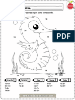 Calcula y Colorea - Sumas y Restas PDF