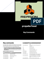 Reason Key Commands PDF