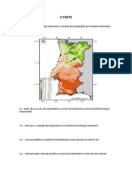 GEOGRAFIA II PARTE TESTE  7ª ANO 