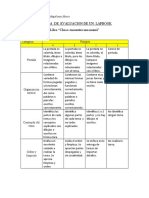 Rubrica de Evaluacion de Un Lapbook