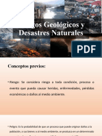 Riesgos Geológicos y Desastres Naturales