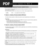 Firmware Update Guide for LG Players | PDF | Usb Flash Drive | Dvd