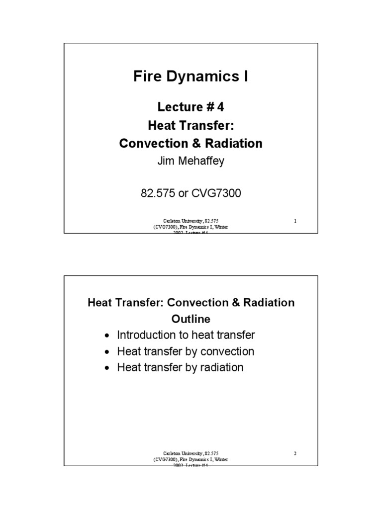 Heat Lecture 4 | PDF | Science & Mathematics