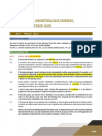 Official Rules Changes As of 1 October 2020 PDF