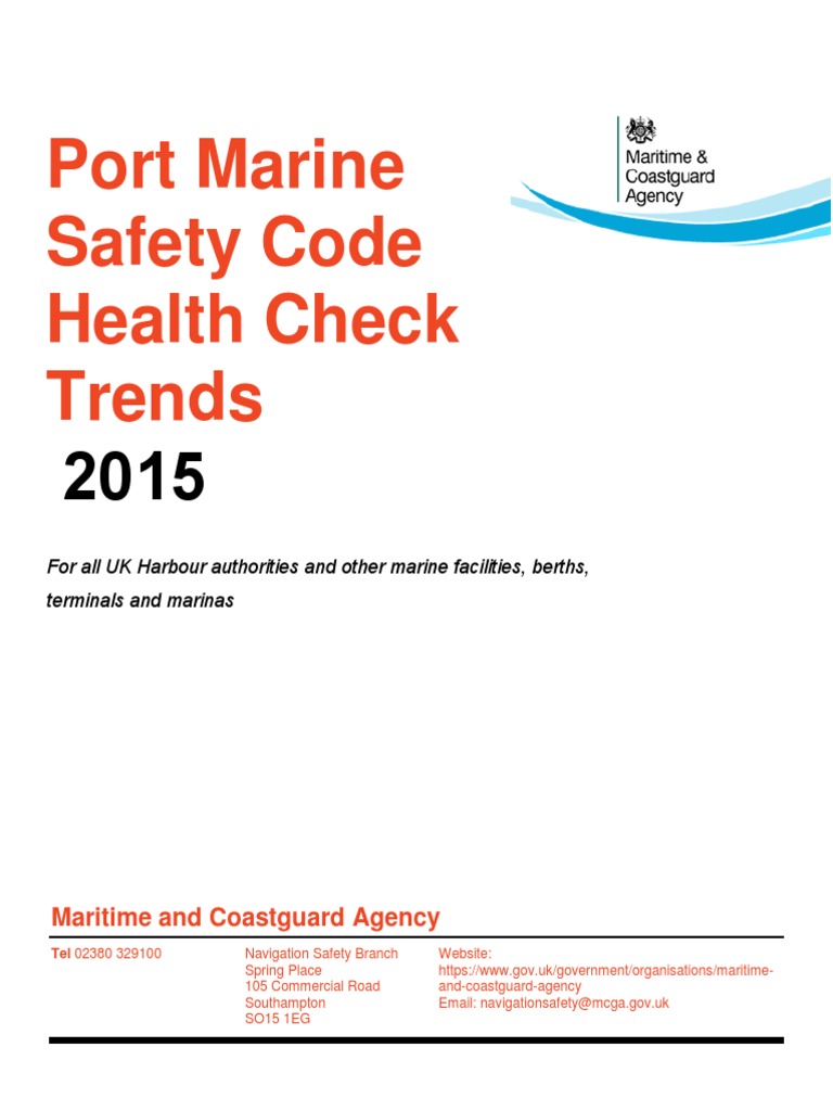2015 Port Marine Safety Code Trends | PDF | Risk Assessment | Risk