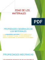 Propiedad de Los Materiales