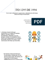 Decreto 1295 de 1994