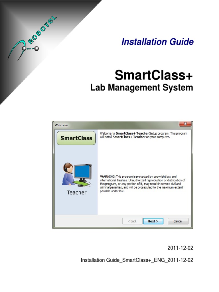 Smartclass+: Lab Management System | PDF | Installation (Computer ...