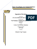 4.6 Normas y Criterios de La Seleccion de Los Aceros