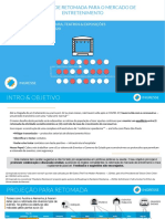 Plano de retomada para eventos, cultura e entretenimento com segurança