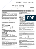 AMMONIAC Méthode Enzymatique