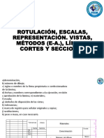 Taller Mecanico Industrial 1 B - Rotulacion, Escalas Vistas