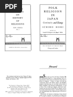 Hori Folk Religion in Japan PDF | PDF | Shinto | Japan