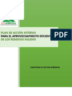 Plan Interno de Aprovechamiento de Residuos Solidos PDF