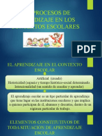 Los Procesos de Aprendizaje en Contextos Escolares - Psicologia Educacional