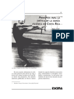 Principios para La Critica de La Danza en Costa Rica PDF