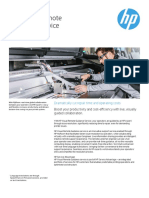 HP Visual Remote Guidance Service: For HP Latex Printers