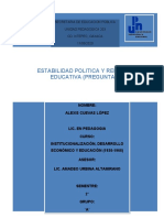 -ESTABILIDAD POLITICA Y REFORMA EDUCATIVA