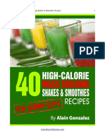 40 High Calorie Shakes and Smoothies