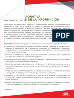 Politica de Seguridad de La Informacion