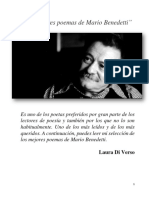 Los mejores poemas de Mario Benedetti