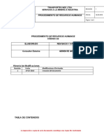 A2 Procedimiento de Recursos Humanos, REV