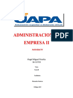 Administracion de Empresa Tarea III