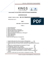 MG 1351 Principles of Management