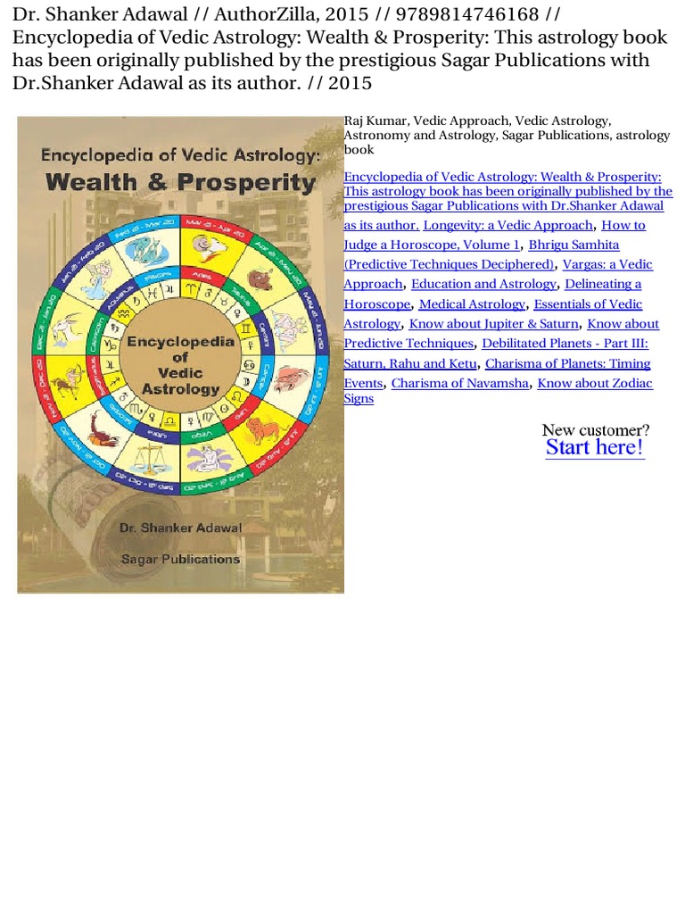 Encyclopedia of Vedic Astrology Insights | PDF | Religion & Spirituality