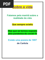 Sobre a vida 24maio noite