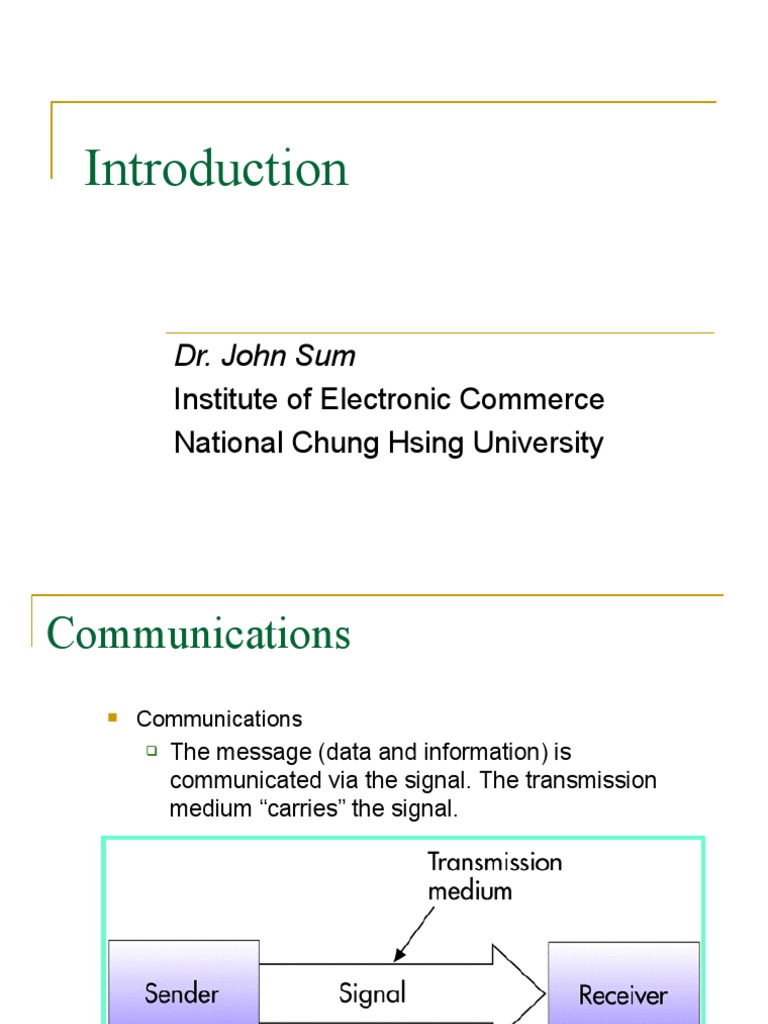 Dr. John Sum: Institute of Electronic Commerce National Chung Hsing ...