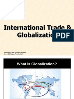 International Trade & Globalization