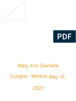 Planning in The Face of Crisis: Mary Ann Gienette Dungca - Medina