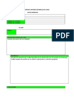 Formato Informe Desarrollo de Casos