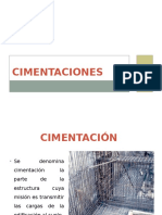 Tipos de Cimentaciones