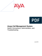 Avaya CMS Switch Connections, Administration and Troubleshooting