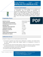 Ficha Tecnica Espelho Fix Rev 09 17doc PDF