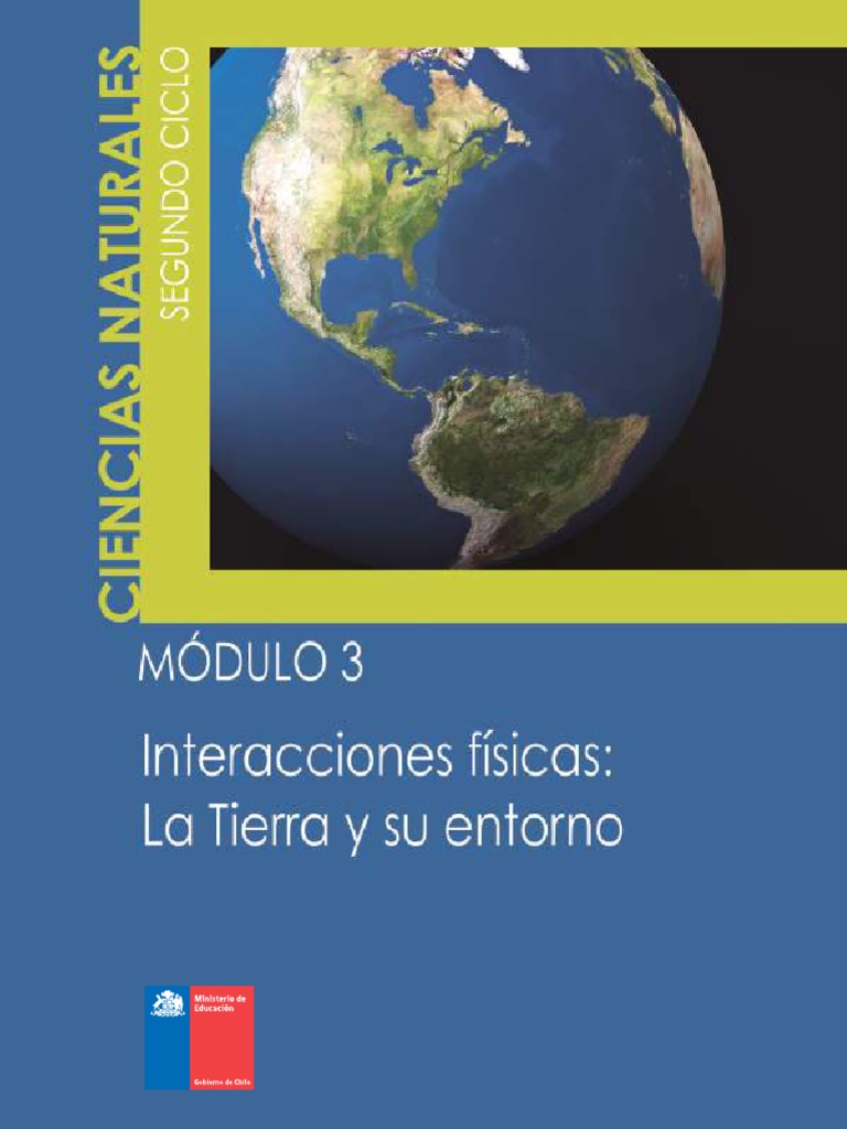 Guías Ciencias Naturales Módulo 3 La Tierra Y Su Entorno Pdf